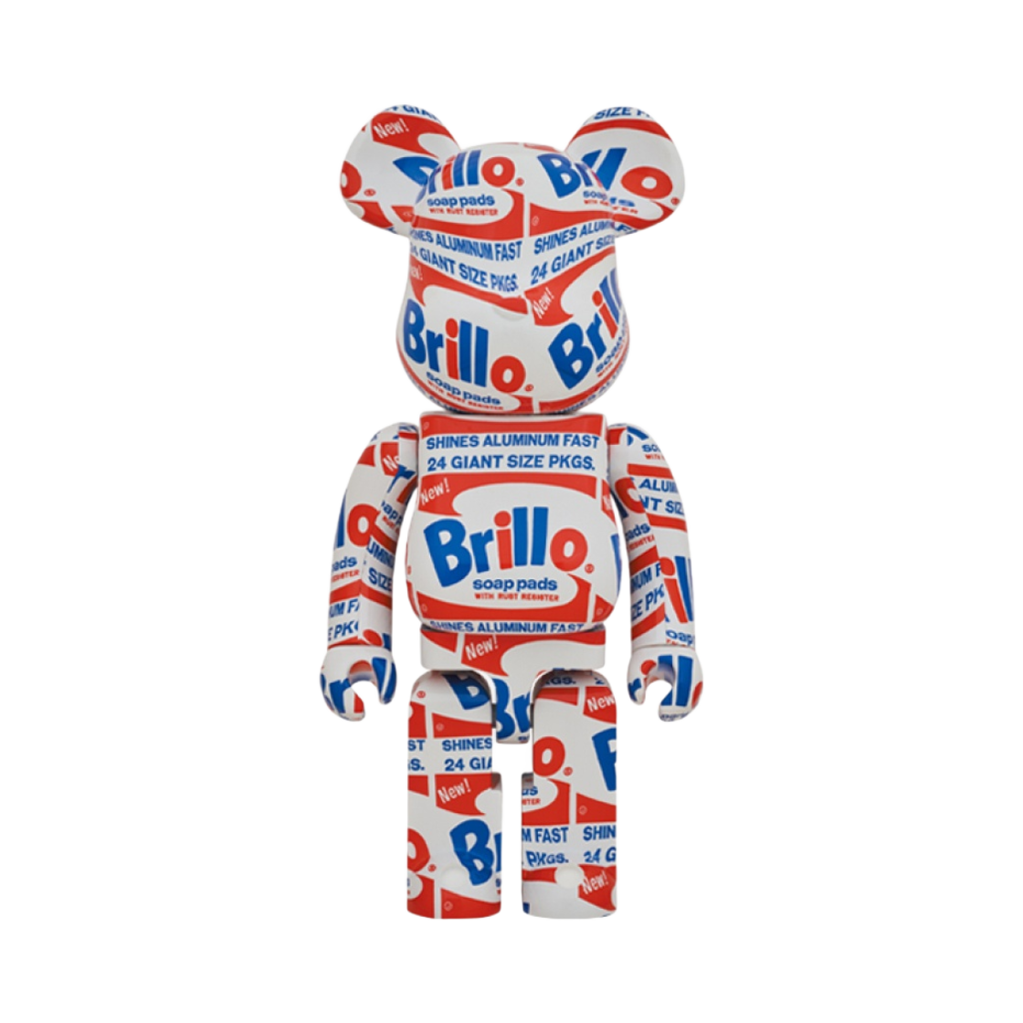 베어브릭 앤디 워홀 브릴로 1000%(Bearbrick Andy Warhol Brillo 1000%) - 1