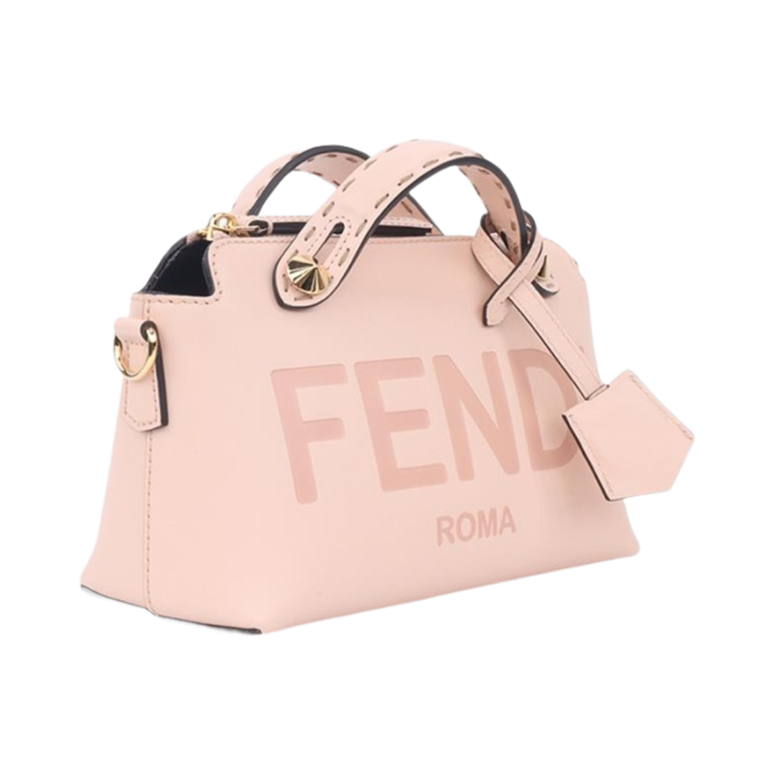 펜디 바이 더 웨이 레더 미니 보스턴백 페일 핑크(Fendi By The Way Leather Mini Boston Bag Pale Pink) - 3
