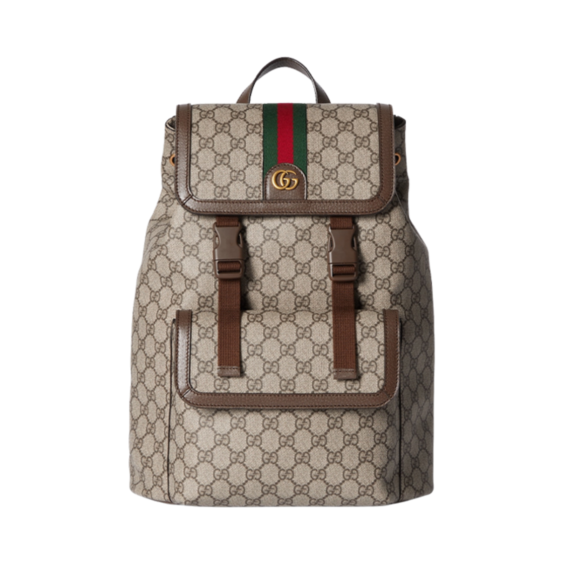 792114-FADMF-9794 Gucci Ophidia Small Backpack Beige Ebony