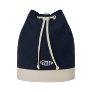 Emis Canvas Marine Bag Navy Ivory