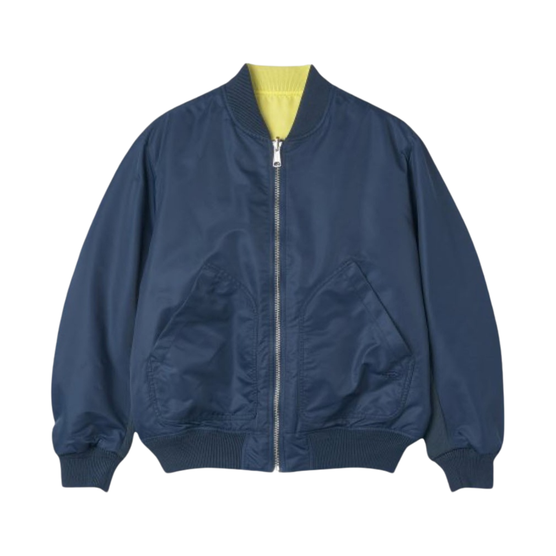 디젤 J-메트 리버시블 패디드 나일론 봄버 블루(Diesel J-Matt Reversible Bomber in Padded Nylon Blue)