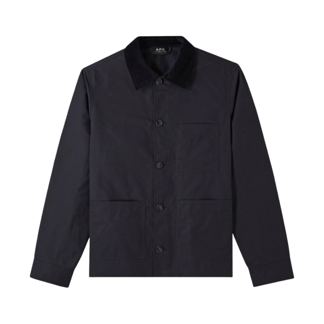 COERC-H02841-IAK A.P.C. Gabriel Jacket Dark Navy Blue