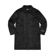 Supreme Alpaca Overcoat Black - 21FW