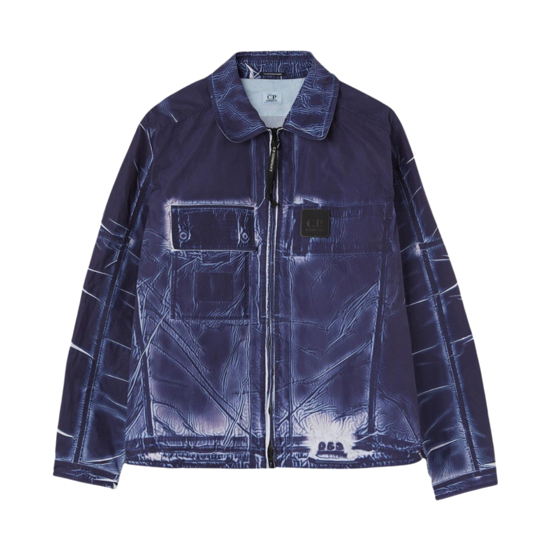 C.P. 컴퍼니 메트로폴리스 시리즈 트레이서리 오버셔츠 그레이 스톤 - 21SS(C.P. Company Metropolis Series Tracery Overshirt Grey Stone - 21SS) - 1