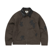 Thisisneverthat x Grateful Dead Dancing Bears Work Jacket Brown
