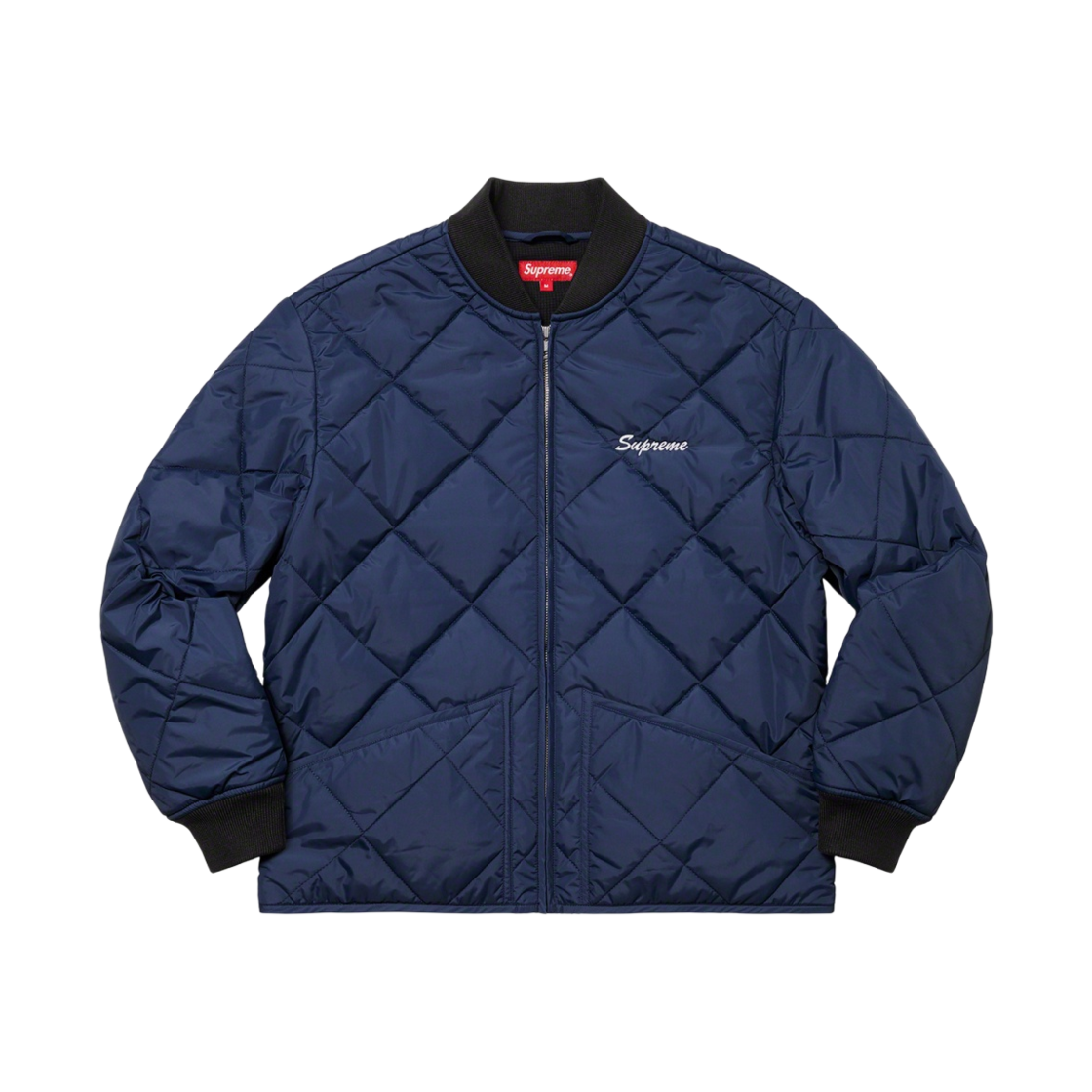 슈프림 큇 유어 잡 퀼티드 워크 자켓 블루 - 21FW(Supreme Quit Your Job Quilted Work Jacket Blue - 21FW) - 2