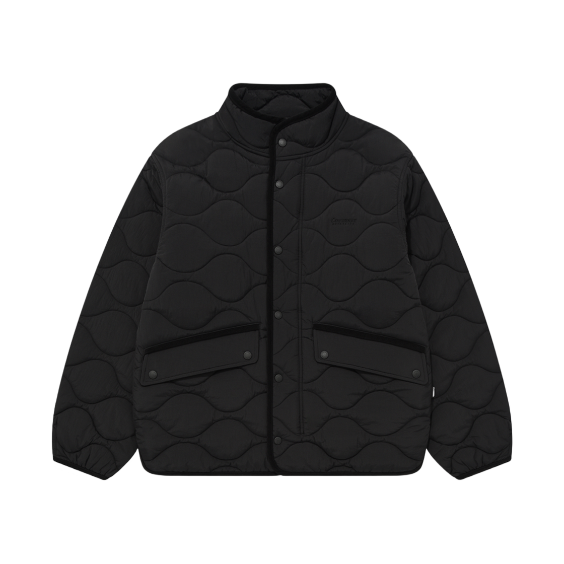 CO2303JK29BK Covernat Quilting M51 Jacket Black