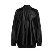 (W) Adidas Premium Originals Oversized SST Track Top Black - KR Sizing