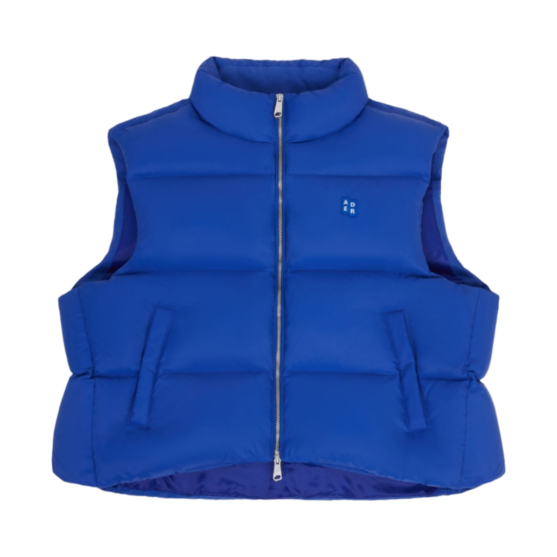 아더에러 시그니피컨트 TRS 태그 퍼퍼 베스트 01 Z-블루(Ader Error Sig; TRS Tag Puffer Vest 01 Z-Blue)