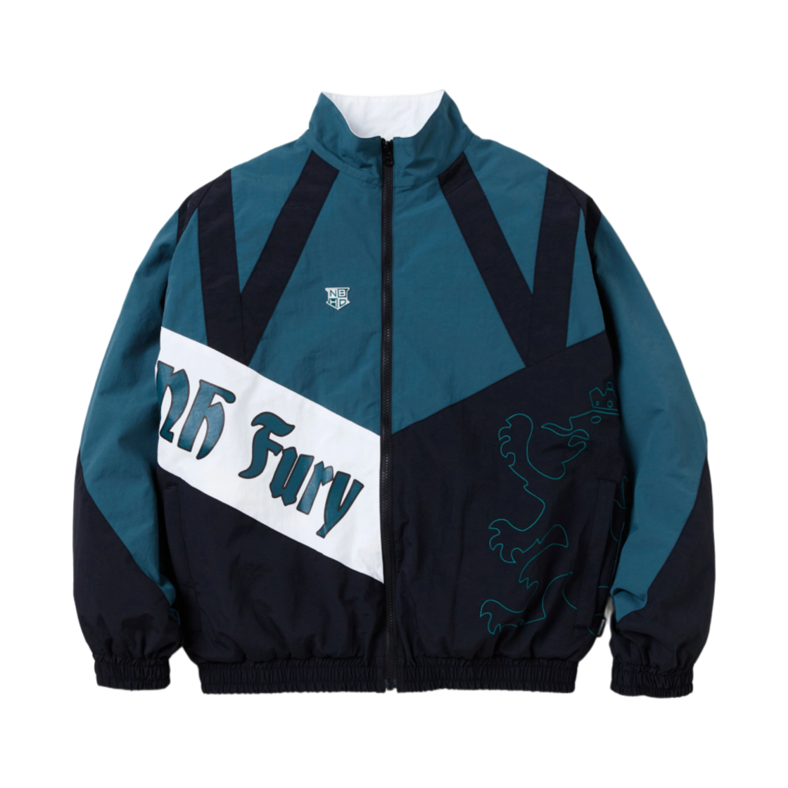 242TSNH-JKM13 Neighborhood Track Jacket Mod Green