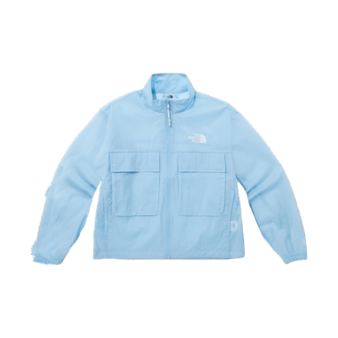 (W) 노스페이스 화이트 라벨 레스턴 크롭 파카 라이트 블루((W) The North Face White Label Reston Crop Parka Light Blue) - 1