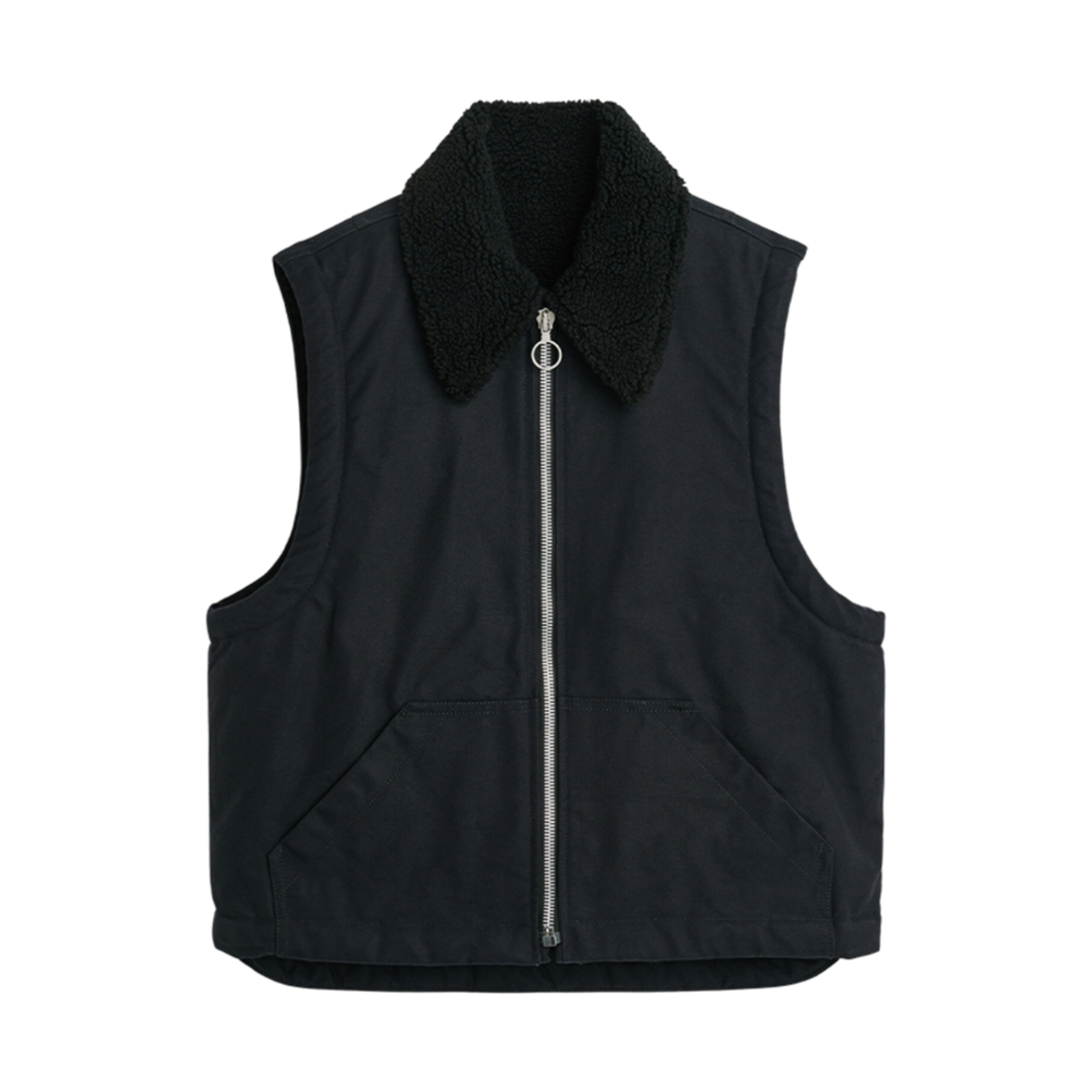 M4231GBH Our Legacy Grizzly Vest Highland Cotton Black