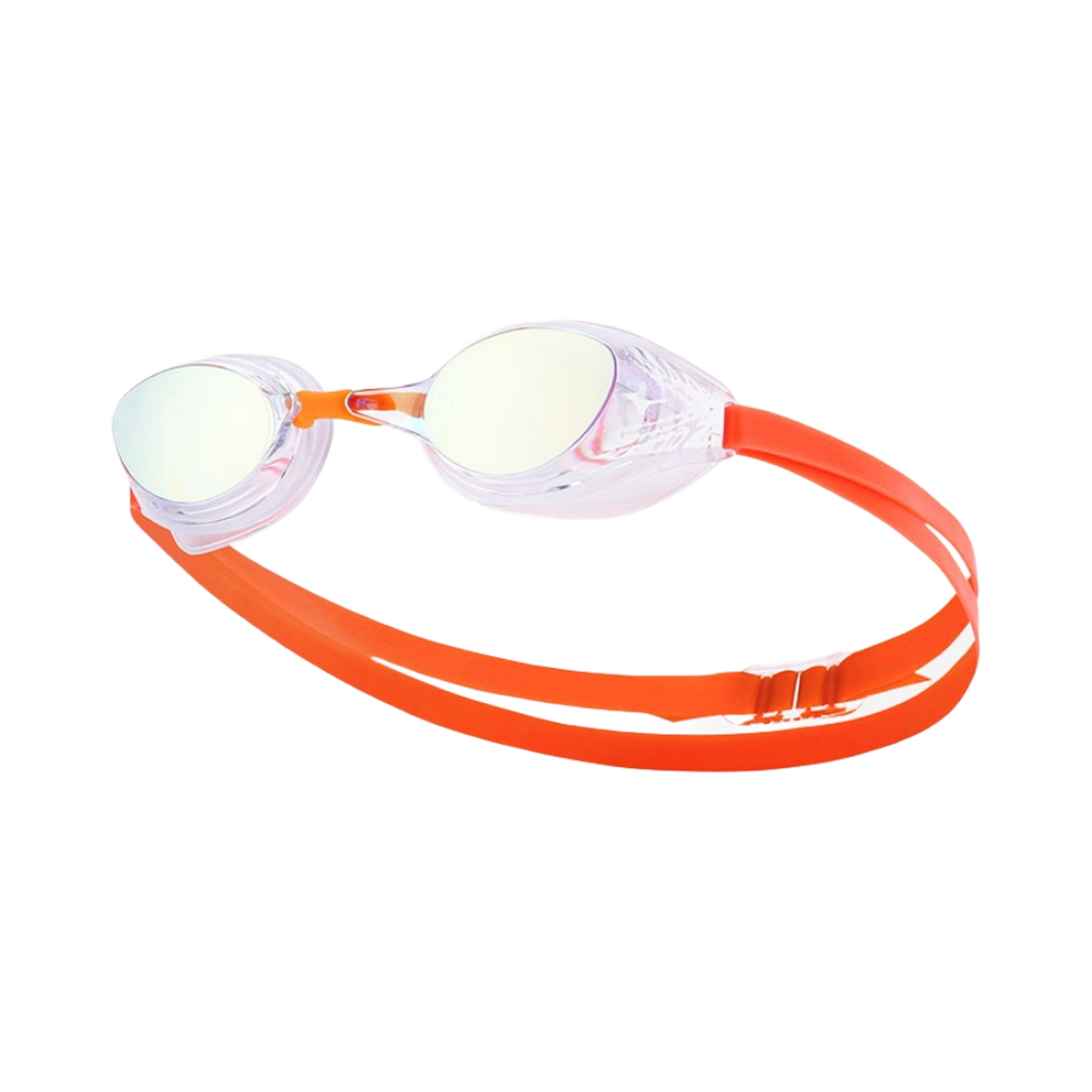 N3XEA09103 Mizuno Accel Eye Limited Mirrored Swim Goggles Clear Orange