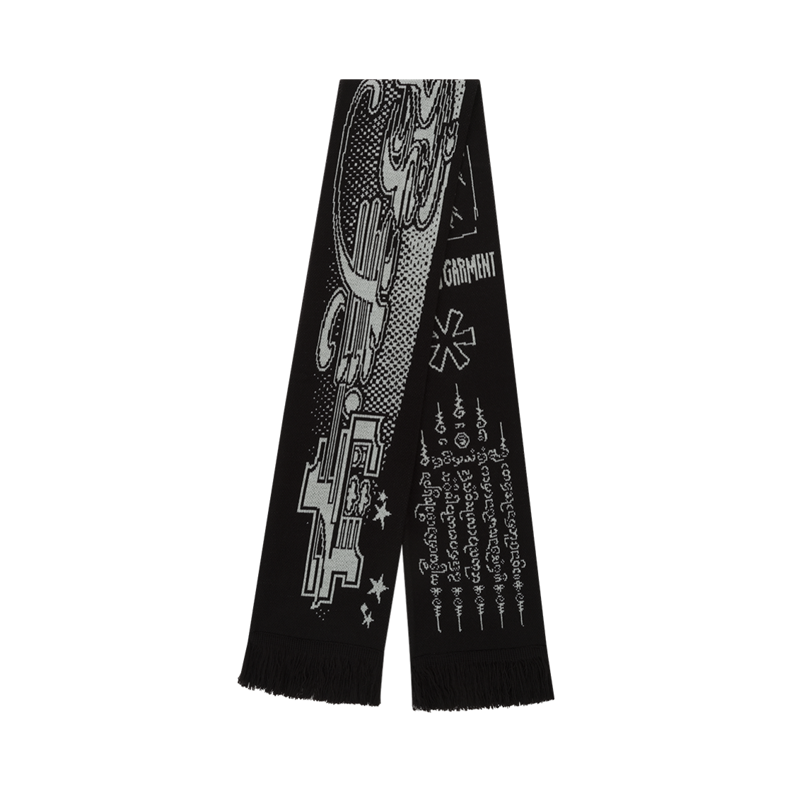 【Kashiko】24fw Jacquard Knit Scarf スカーフ 카시코 자카드 니트 스카프 블랙 | Kashiko | KREAM