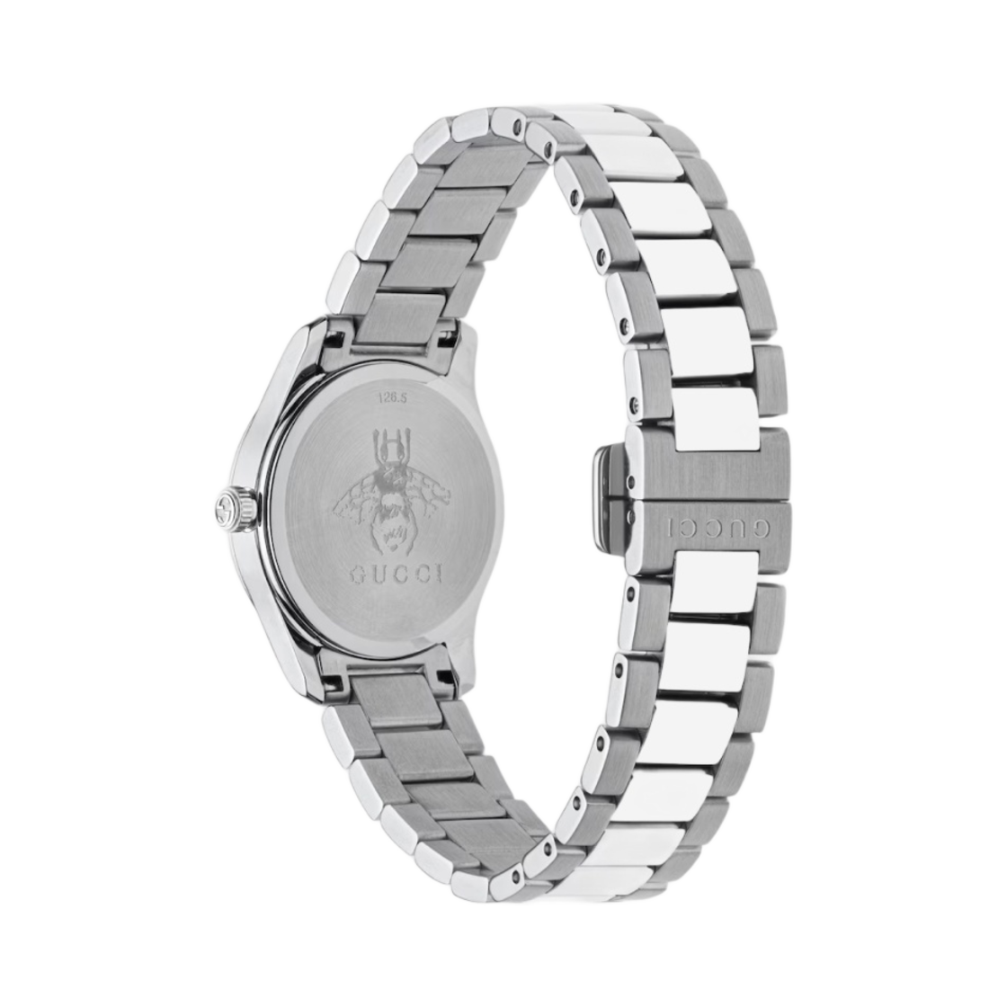 (W) 구찌 G-타임리스 쿼츠 27mm 스틸 실버((W) Gucci G-Timeless Quartz 27mm Steel Silver) - 2