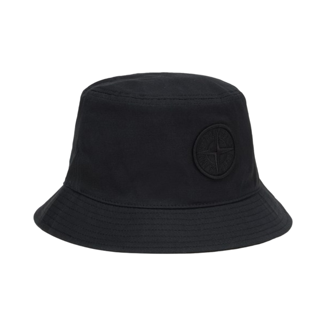 801599461-V0029 Stone Island 99461 Cotton Bucket Hat Black - 24SS