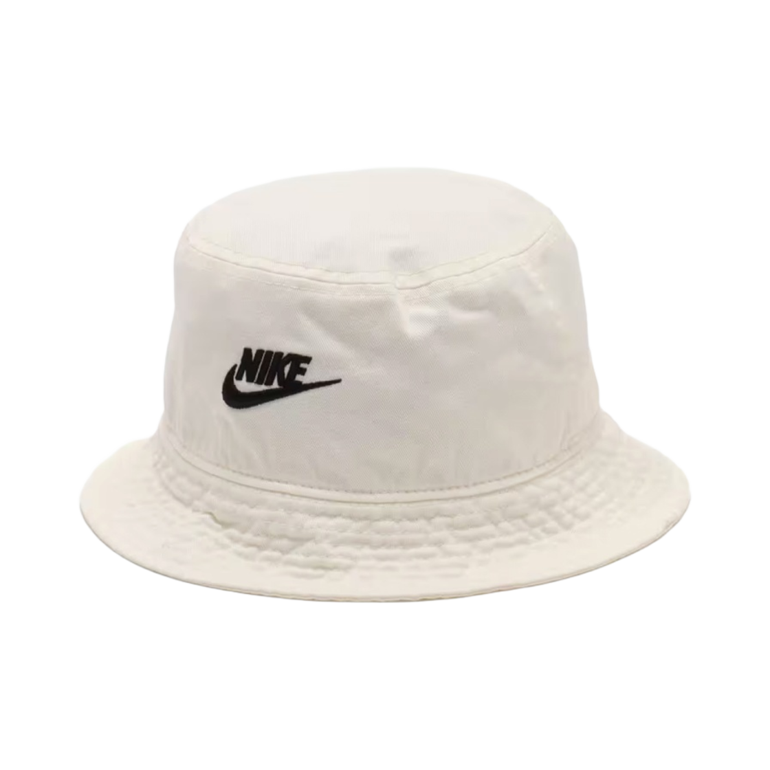 FB5381-133 Nike Apex Futura Washed Bucket Hat Sail Black