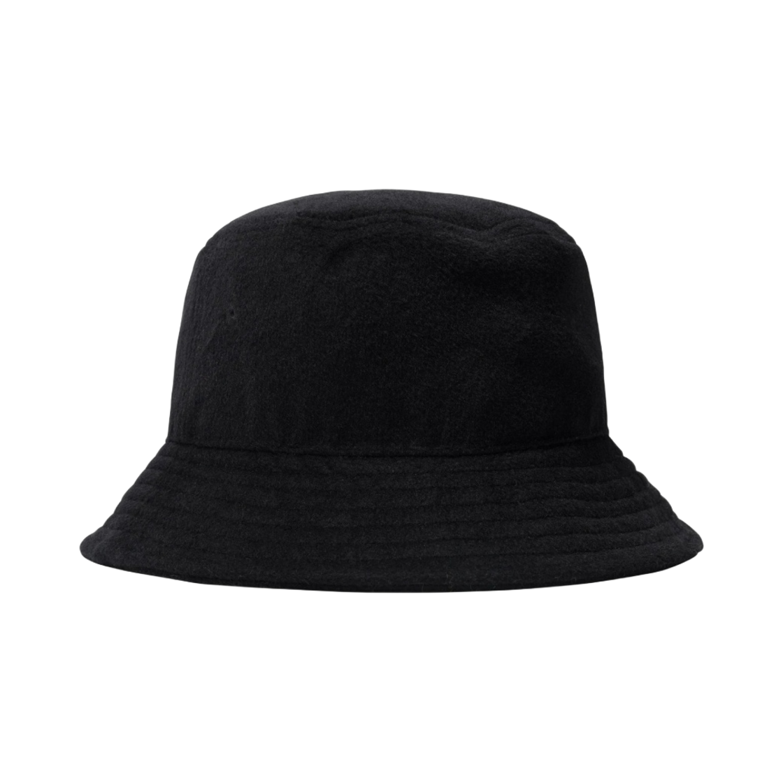 스투시 퍼지 울 베이직 버킷햇 블랙(Stussy Fuzzy Wool Basic Bucket Hat Black) - 2