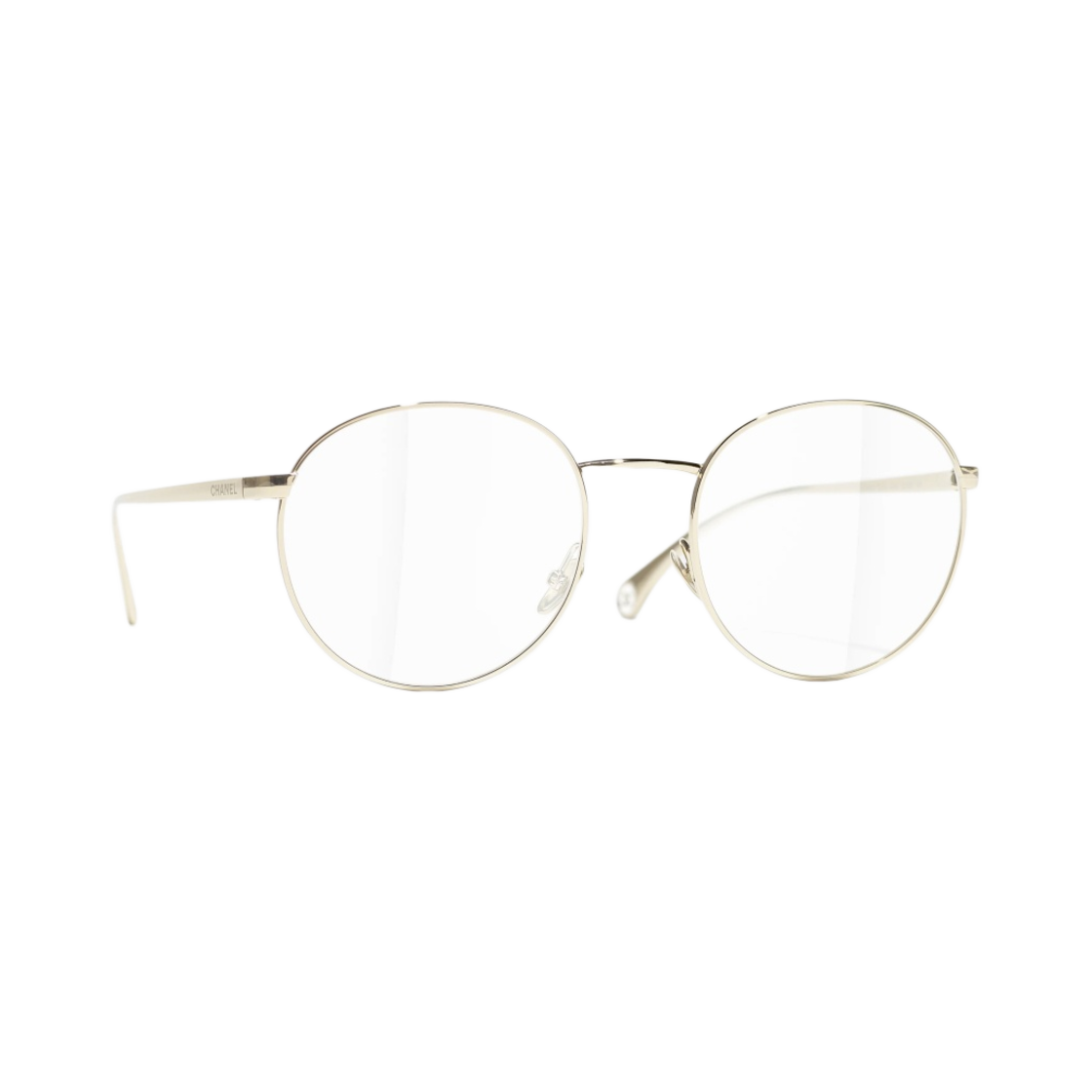 샤넬 프레임 메탈 & 골드(Chanel Oval Eyeglasses Metal & Gold) - 2