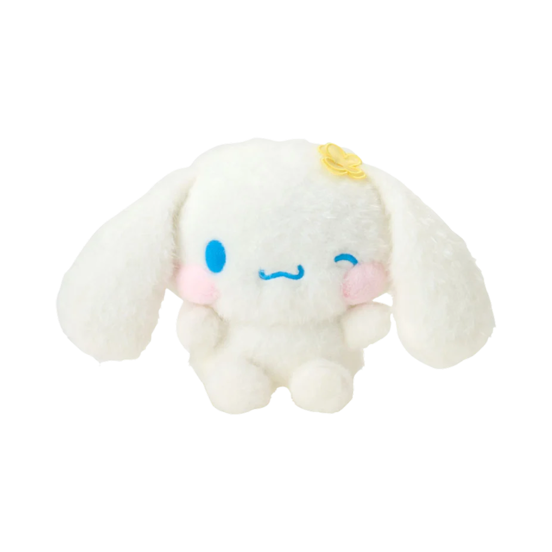 산리오 시나모롤 봉제 토이 스퀴시 칙스(Sanrio Cinnamoroll Stuffed Toy Squishy Cheeks) - 1
