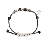 TOWTOW.ARCHIVE Dice Bracelet Black