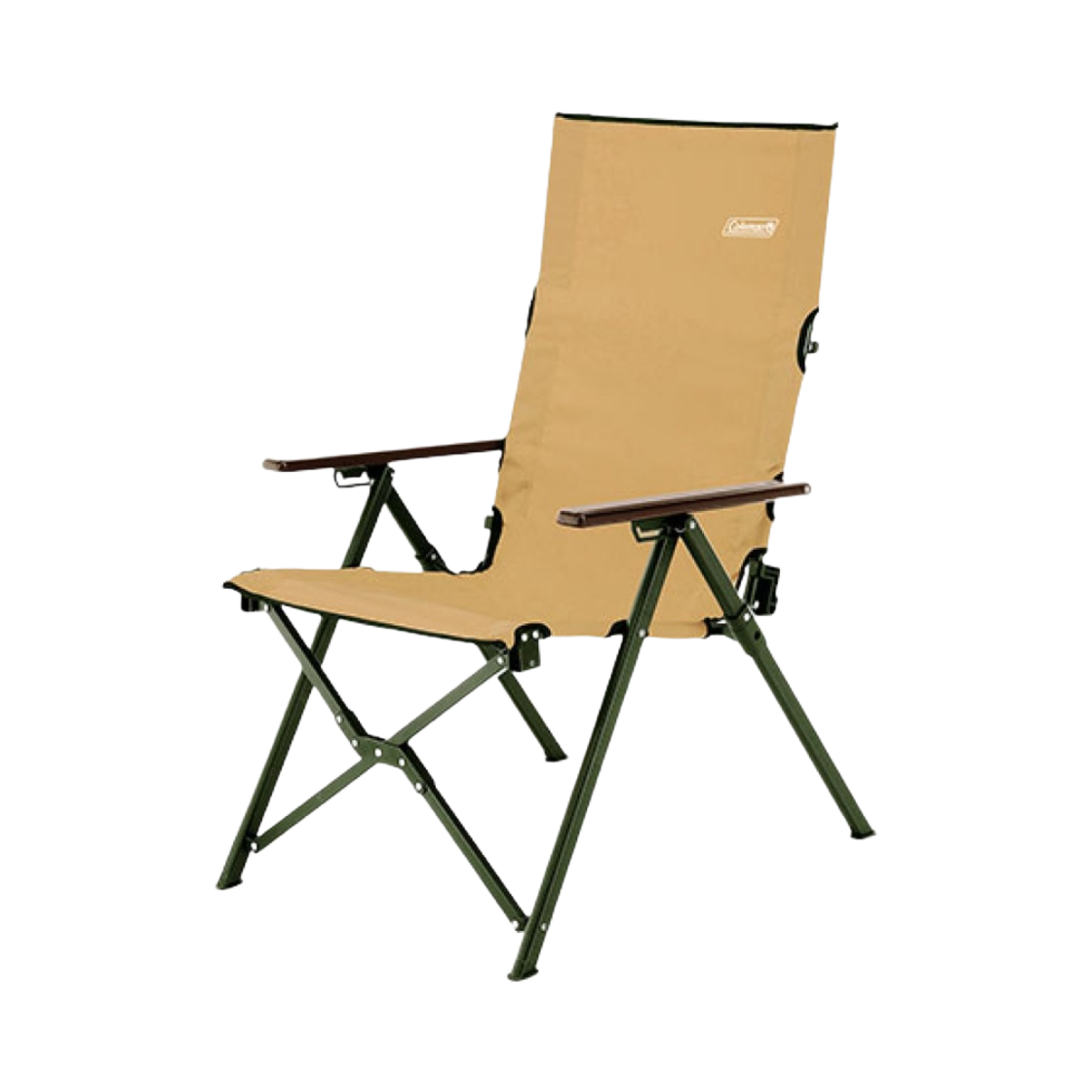 2000034677 Coleman Fireside Lay Chair Coyote Brown