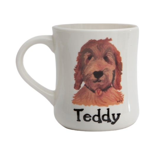 CTM_0 Vegetable Flower Studio Teddy Mug Cup