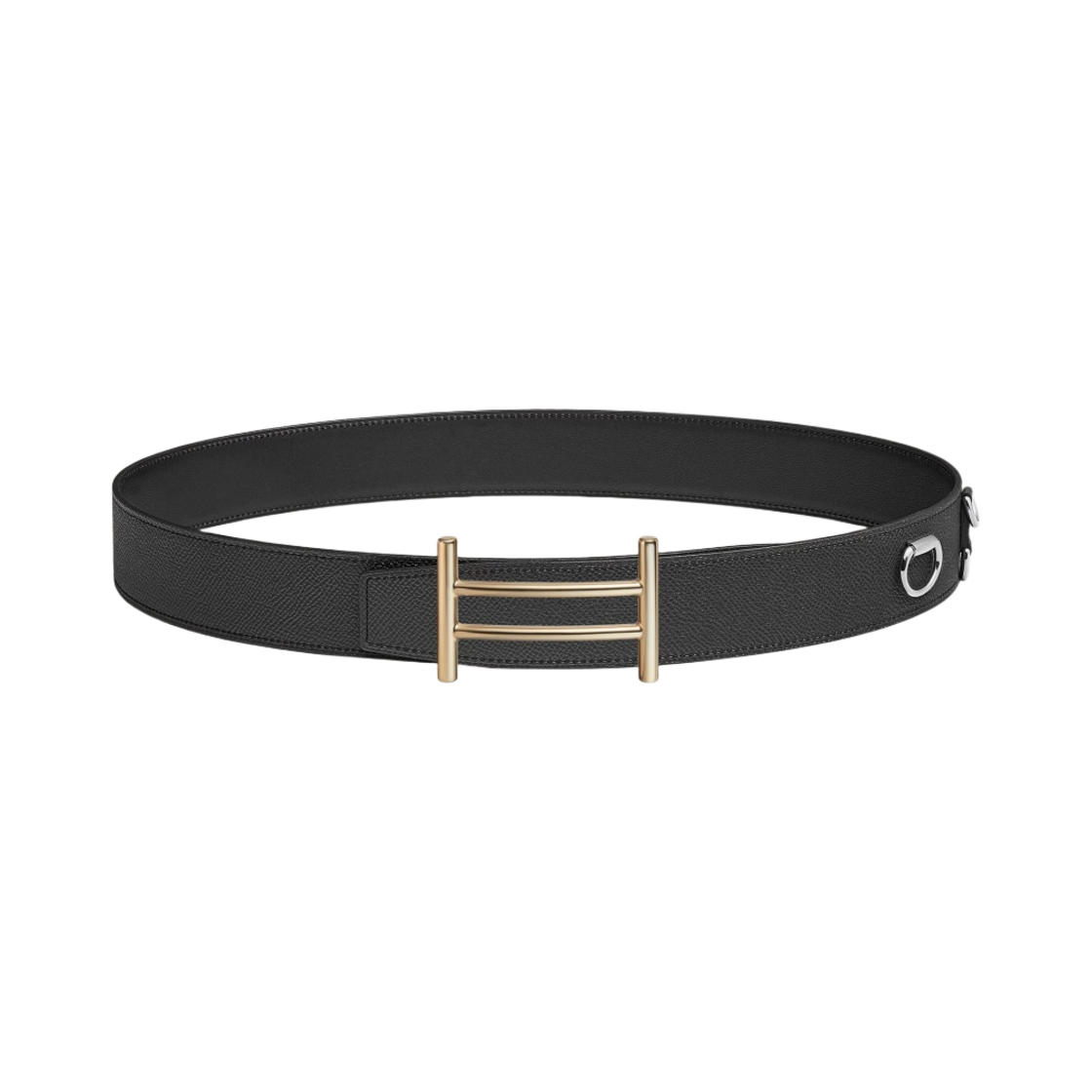 에르메스 라이더 벨트 버클 & 리버서블 가죽 스트랩 38mm & 페르마브라스 누아(Hermes Rider Belt Buckle & Reversible Leather Strap 38mm & Permabrass Noir) - 1