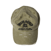 [더블적립] ETCE Boy Hood Destroyed Cap Washed Khaki