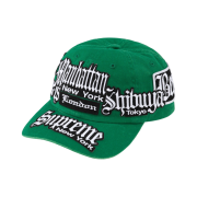 Supreme City Patches 6-Panel Green - 23SS