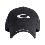 Balenciaga Loop Sports Icon Cap Black White