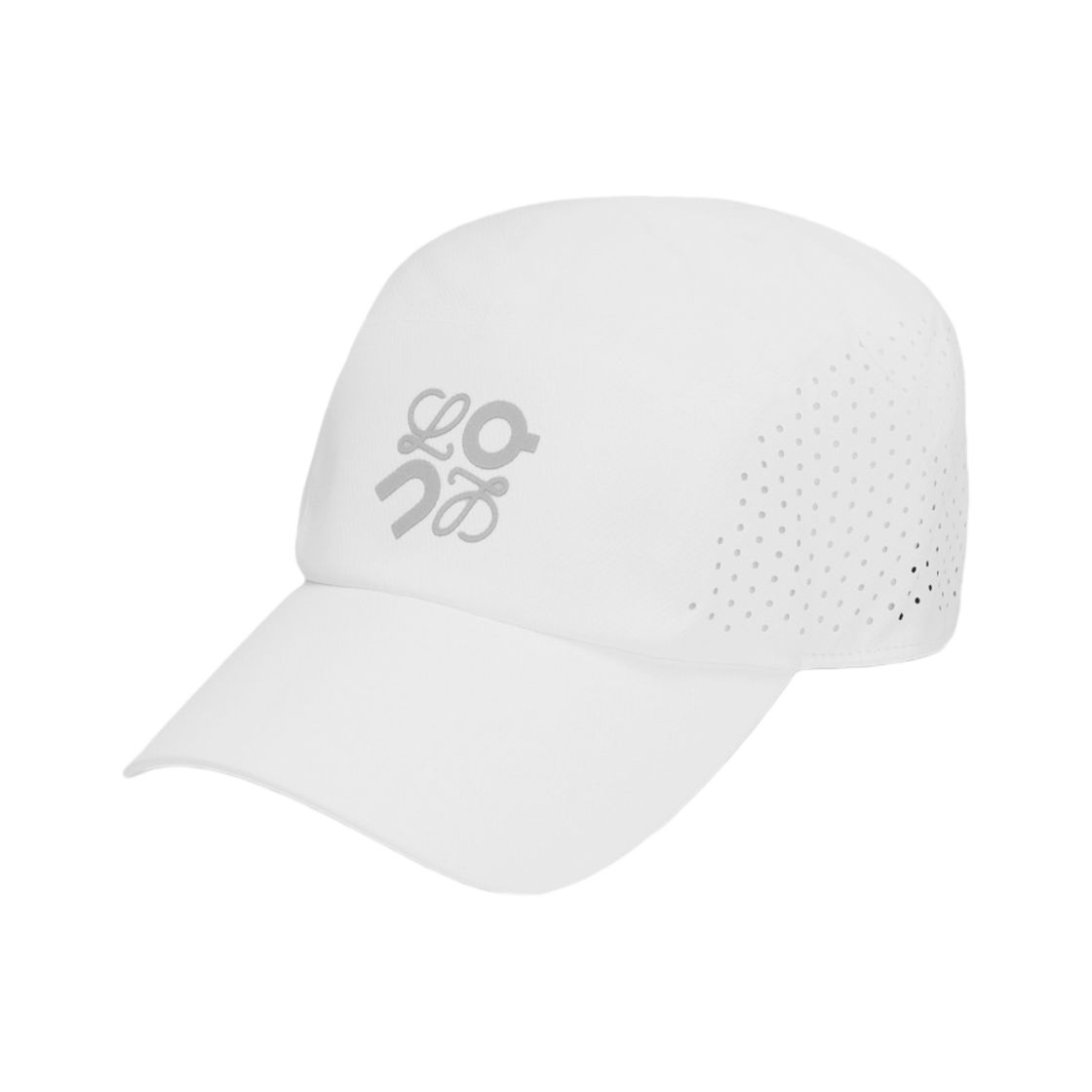 로에베 x 온 러닝 테크니컬 쉘 캡 화이트(Loewe x On Running Technical Shell Cap White)