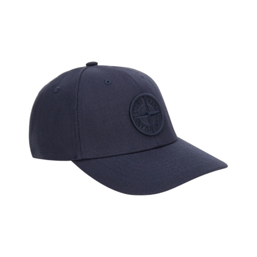 771599675-V0020 Stone Island 99675 6-Panel Cap Navy Blue - 22FW