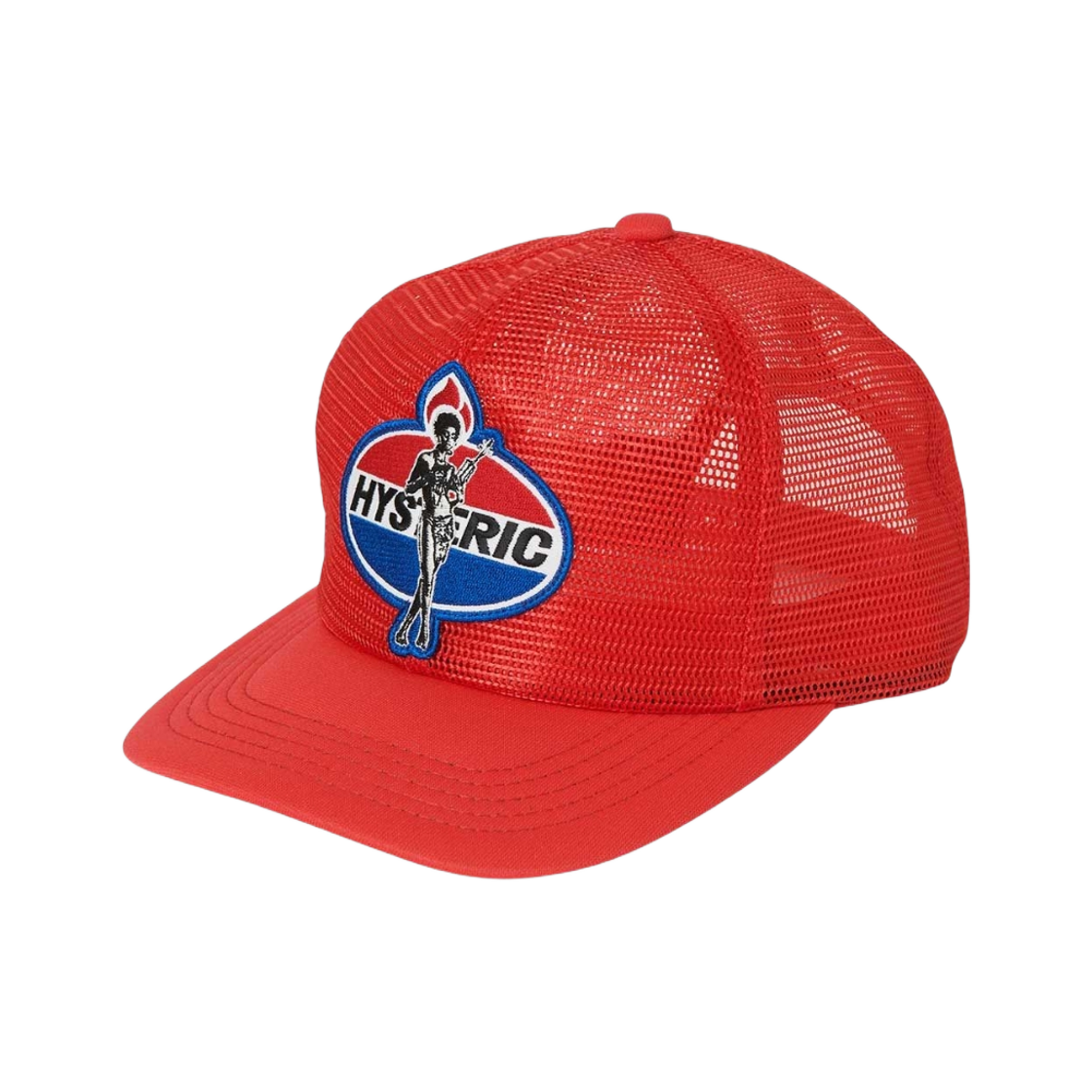 히스테릭 글래머 다이너마이트 엔젤 패치 올 메쉬 캡 레드(Hysteric Glamour Dynamite Angel Patch All Mesh Cap Red) - 1