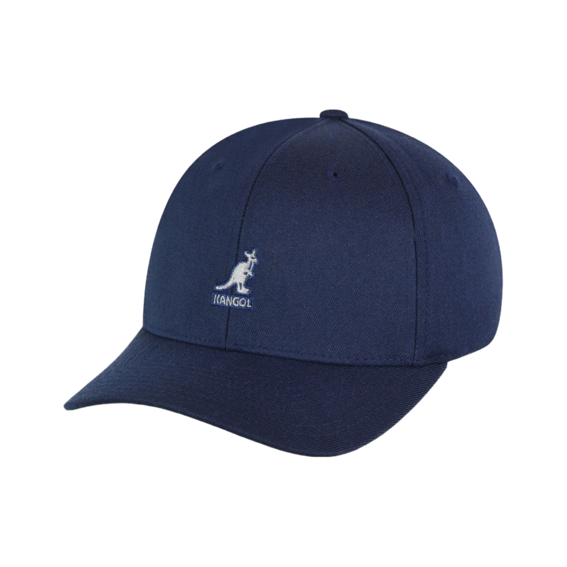 8650BC Kangol Wool Flexfit Baseball Cap Dark Blue