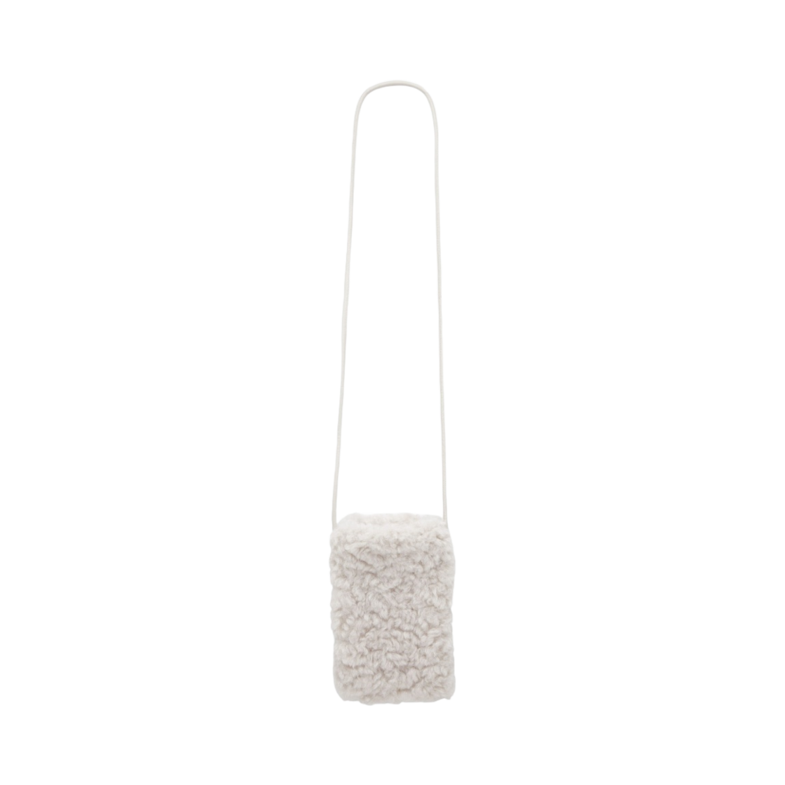 코스 크로스바디 파우치 테디 크림(COS Crossbody Pouch Teddy Cream)
