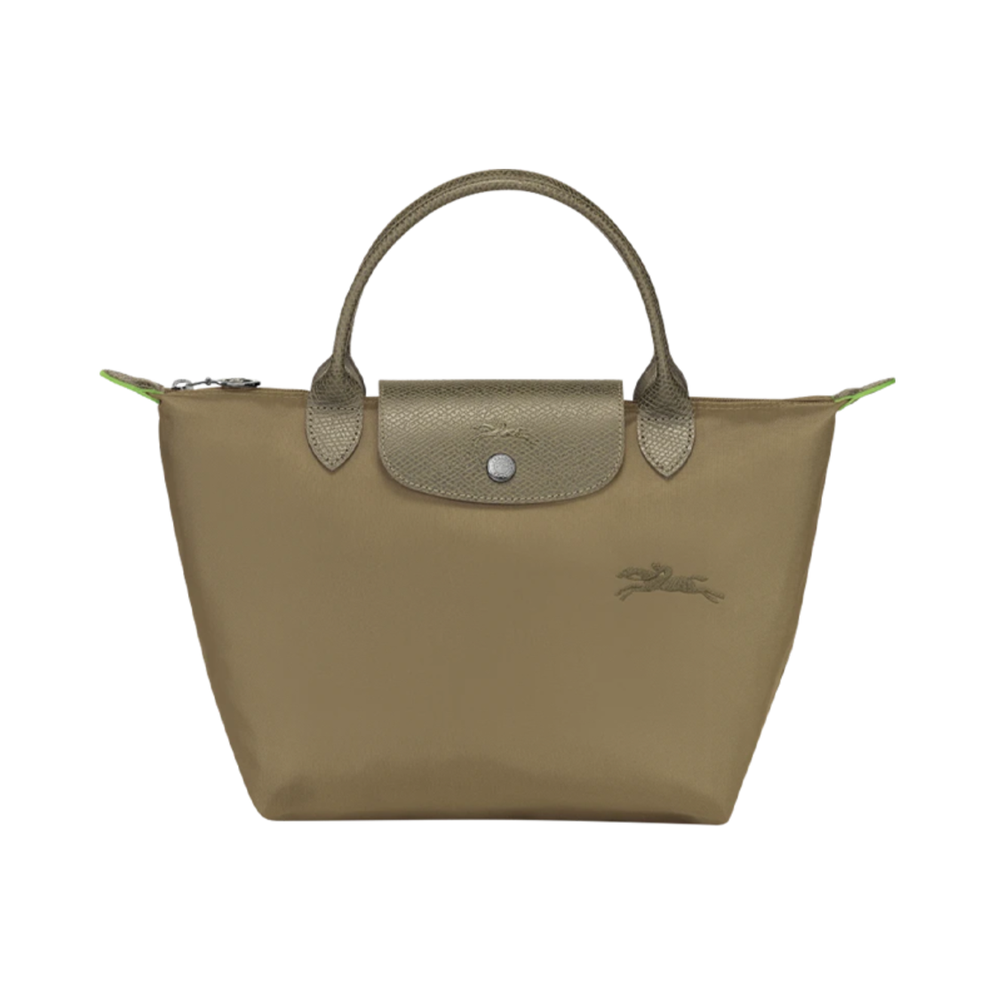 롱샴 르 플리아쥬 그린 핸드백 S 카키(Longchamp Le Pliage Green Handbag S Khaki) - 1