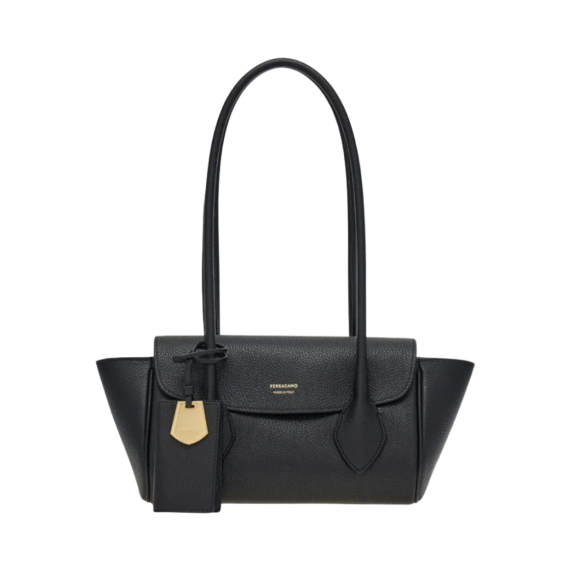 페라가모 이스트 웨스트 스몰 토트백 블랙(Ferragamo East West Small Tote Bag Black) - 1