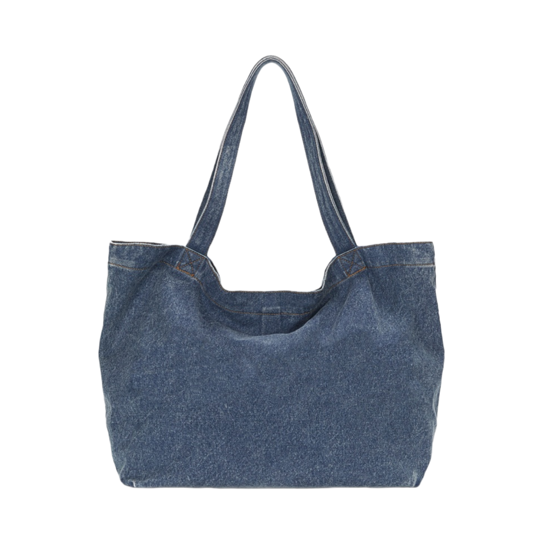 【Matin Kim】 LOGO WASHED DENIM TOTE BAG Designer fashion, Seoul-fully created | W Concept
