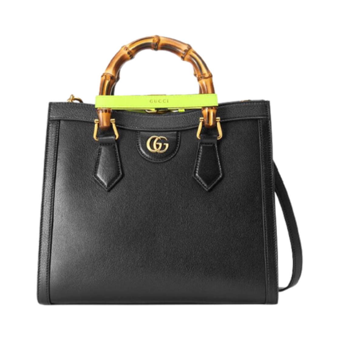 구찌 레더 다이애나 스몰 토트백 블랙(Gucci Leather Diana Small Tote Bag Black) - 1