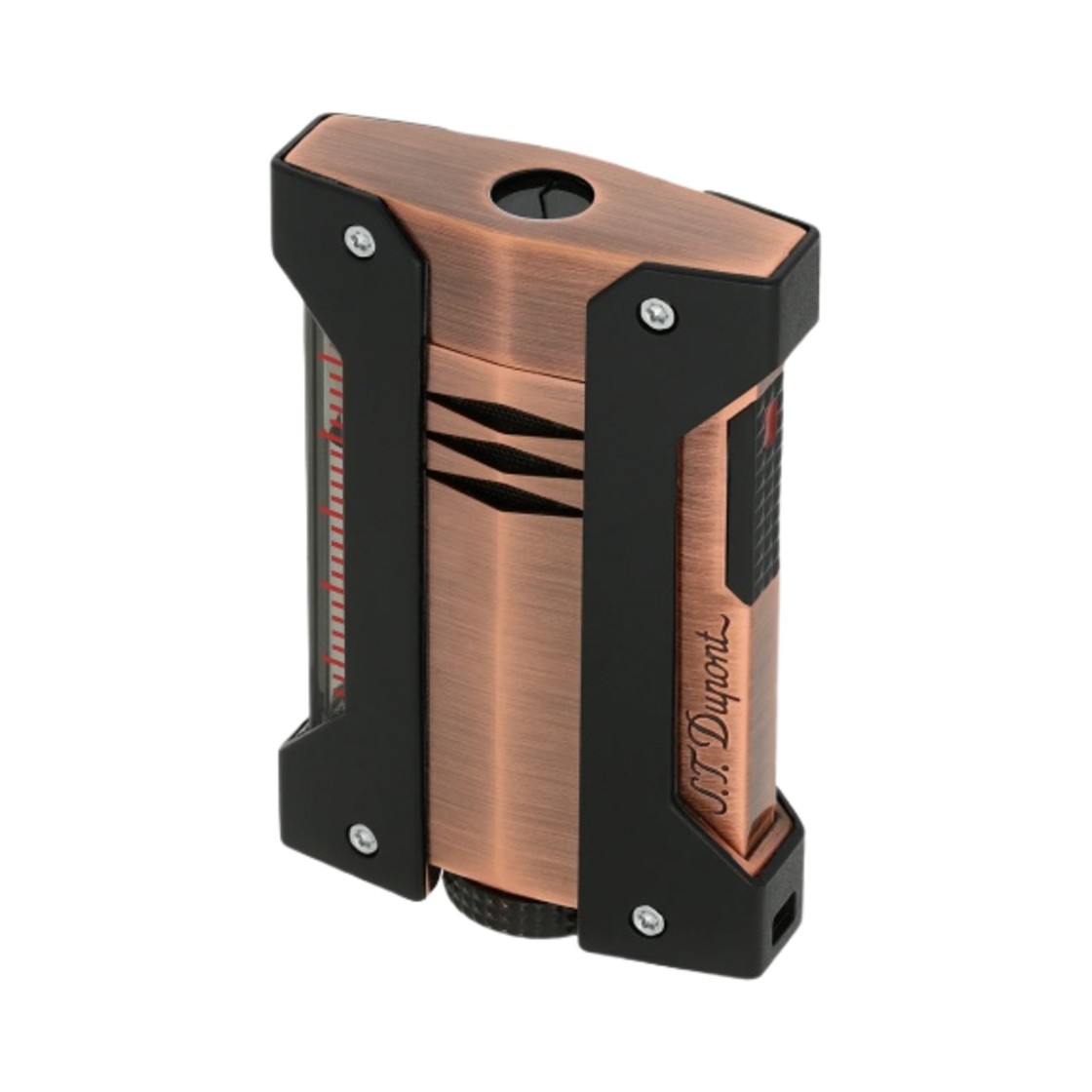 021407 S.T. Dupont Defi Extreme Vintage Brushed Lighter Copper