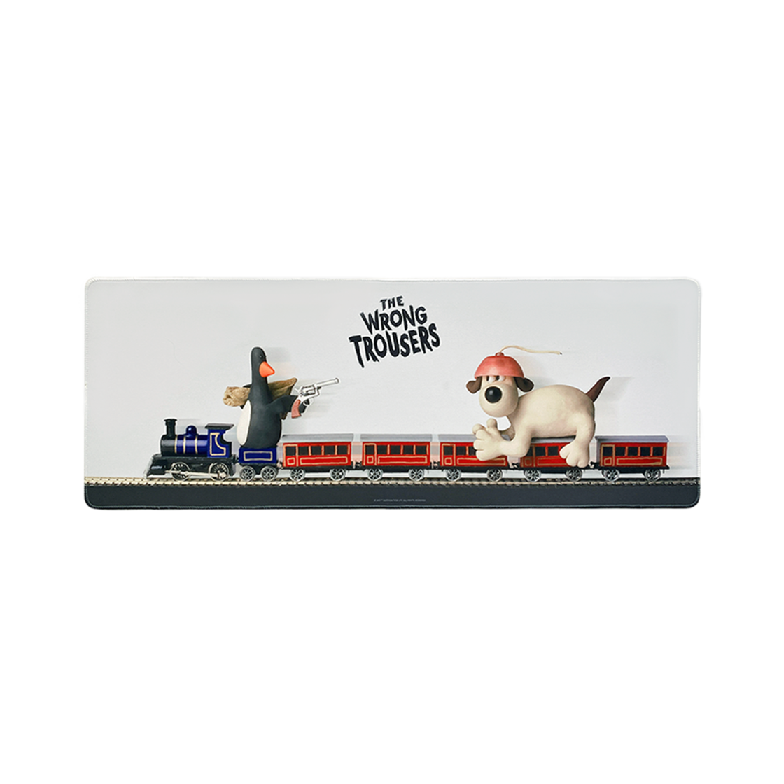 8809737861296 Wallace & Gromit Desk Mat The Wrong Trousers