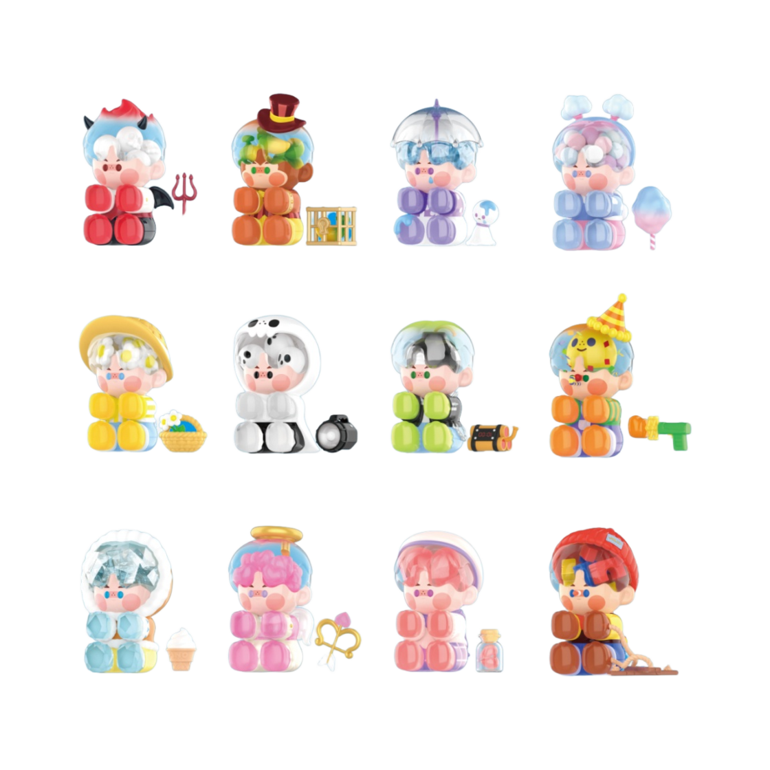 팝마트 피노젤리 오늘 기분 어때? 시리즈 미개봉 랜덤박스 (12개입)(Pop Mart Pino Jelly How Are You Feeling Today Series Sealed Case (12 Blind Boxes)) - 2