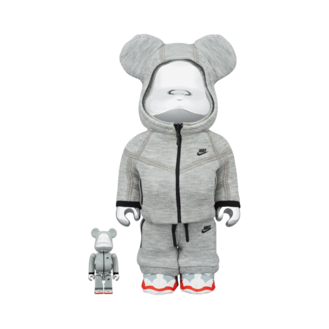 베어브릭 x 나이키 테크 플리스 N98 100％ & 400％ 세트(Bearbrick x Nike Tech Fleece N98 100% & 400& Set)
