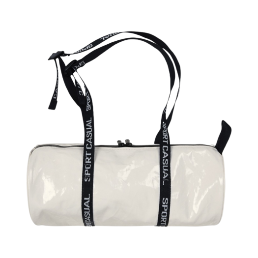 Heritage Floss Patent Sports Gym Bag I Cream