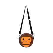 BAPE Baby Milo Shoulder Bag Brown