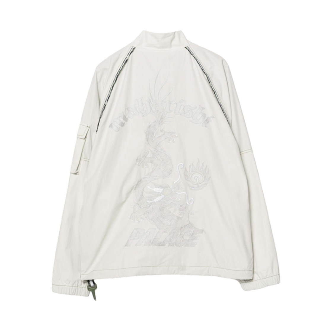 팔라스 x 마하리시 어시메트릭 트랙 자켓 아이스 - 25SS(Palace x Maharishi Asymetric Track Jacket Ice - 25SS)