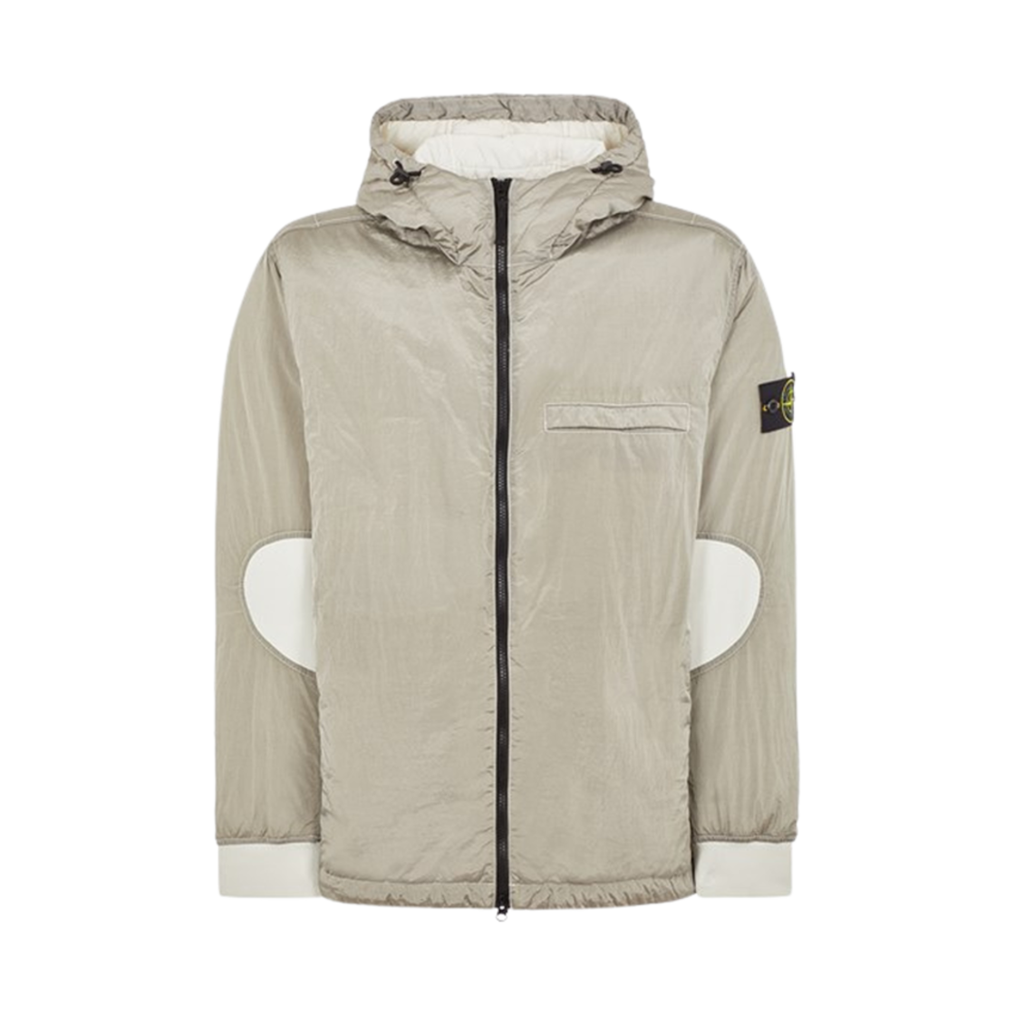 791542819-V0097 Stone Island 42819 Nylon Metal in Econyl Regenerated Nylon with Primaloft TC Hooded Blouson Stucco - 23FW