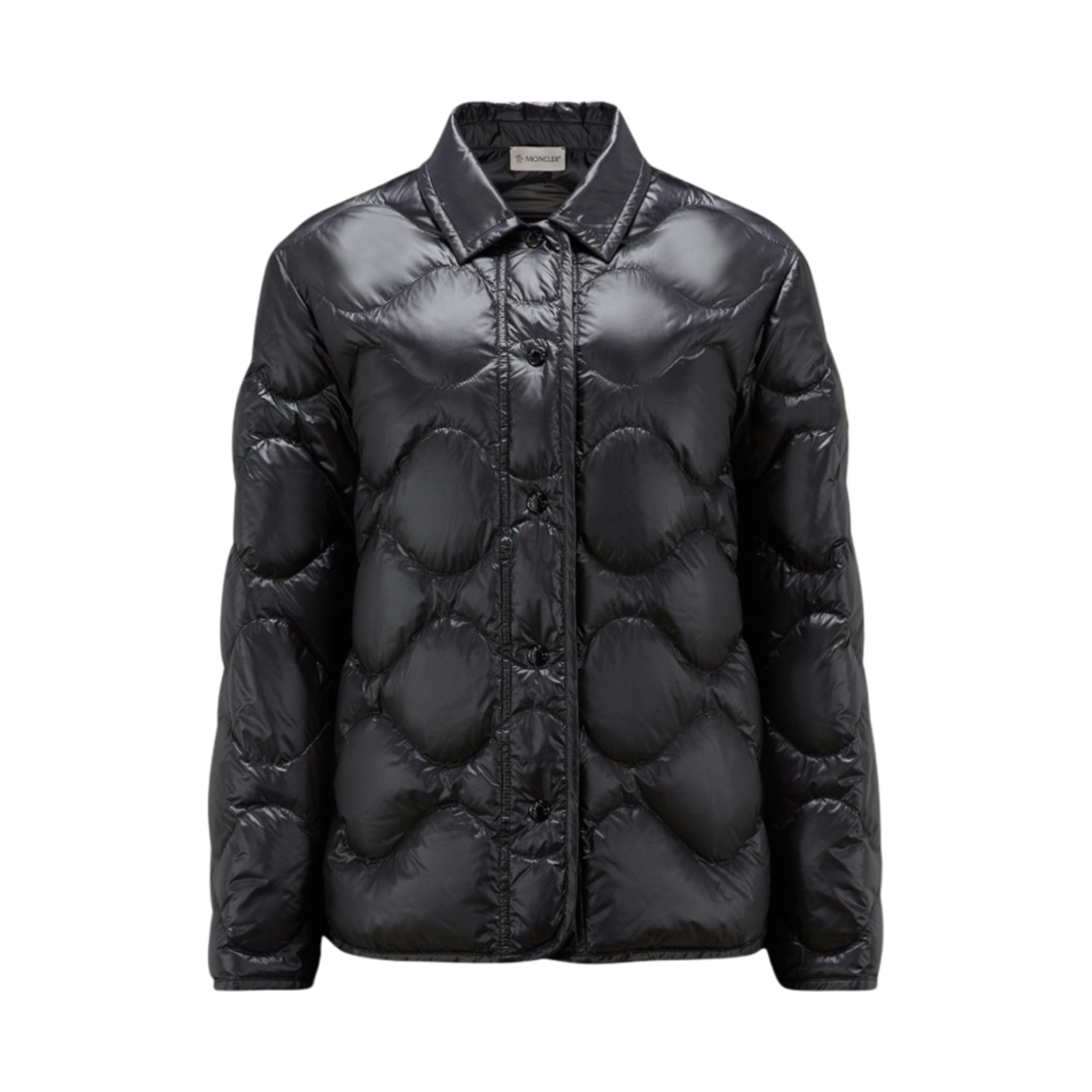 (W) 몽클레르 패딩 셔츠 블랙 - 23FW((W) Moncler Padded Shirt Black - 23FW) - 1