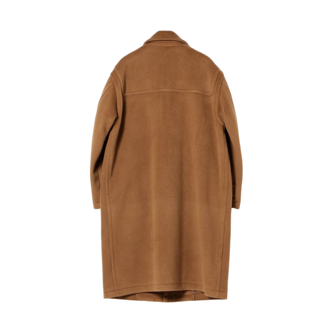 오라리 울 해링본 파일 더플 코트 브라운(Auralee Wool Heringbone Pile Duffle Coat Brown) - 2